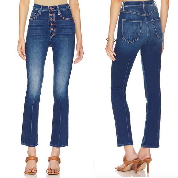 MOTHER The Pixie Rider Ankle Jean in Taxi! - 27 - Picture 1 of 14